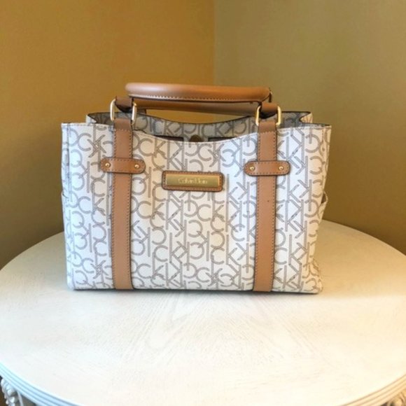 Calvin Klein Handbags - Calvin Klein Hudson Signature Satchel